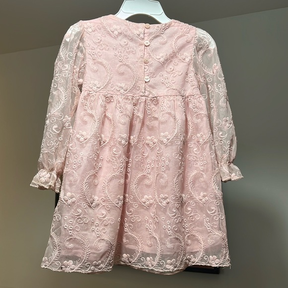 Zara embroidered tulle dress for baby girl, Size 18-24 months, Like new . - Picture 4 of 7